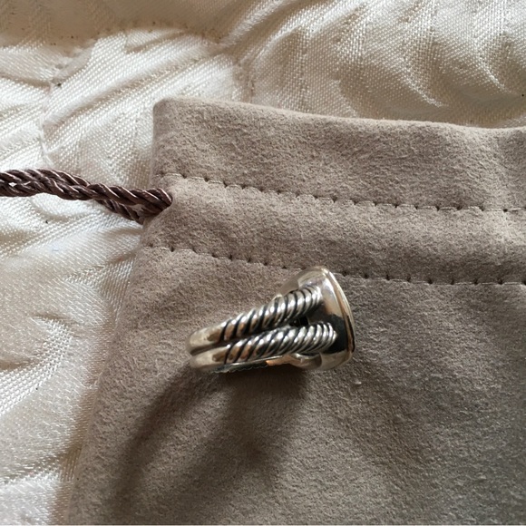 David Yurman black Albion Ring - Picture 8 of 12